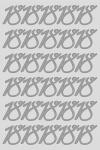 Peel Off Sticker 18 silber