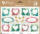 Zweckform Trend Sticker A5 Deco Farnblätter 2 Bögen - Z-Design