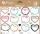 Zweckform Trend Sticker A5 Deco Für Dich 2 Bögen - Z-Design