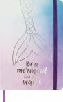 Notizbuch Mermaid A5 96 Blatt, kariert - ca. 14,8 x 21 cm...