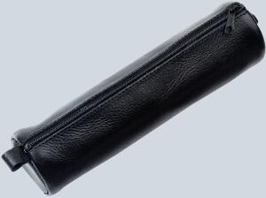 Schlamperrolle Leder schwarz ALASSIO 43031