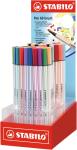 Stabilo Pinselmaler Pen 68 brush Display 80 ST/19 Farben