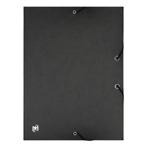 Oxford Sammelbox TOP FILE+, A4, 25mm, aus 425 g/m² Karton, n schwarz