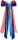 Nestler Schultütenschleife ca. 23 x 50 cm blau/rot