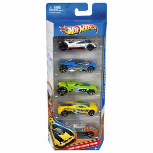 Hot Wheels 5er Geschenk- Set, Fahrzeuge 1:64