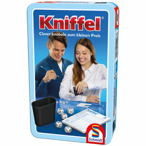 Spiel Kniffel SCHMIDT 51203 in Metalldose