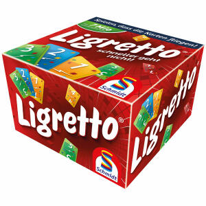 Spielkarten Ligretto rot SCHMIDT 01301
