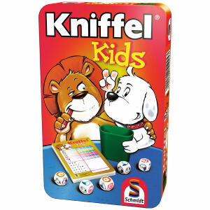 Spiel Kniffel Kids SCHMIDT 51245 in Metalldose