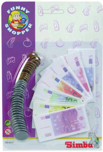 Euro Spielgeld 40 Münzen 98 Banknoten