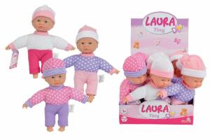 Babypuppe mit Mütze