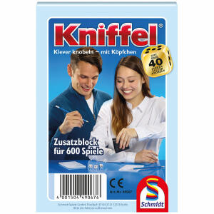 Kniffelblock 600 Spiele SCHMIDT 49067