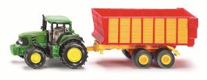 Traktor Claas mit Silagewagen SIKU 1650