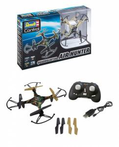Quadcopter Air Hunter Revell Control - 4CH-GHz Fernsteuersystem - 2 Batterien AA 1,5V erforderlich, nicht enthalten