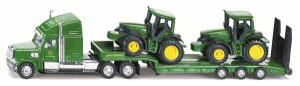 Tieflader m.John Deer Traktoren