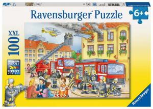 Ravensburger Puzzle XXL 100 Teile Feuerwehr - Unsere Feuerwehr - ab 6 Jahren