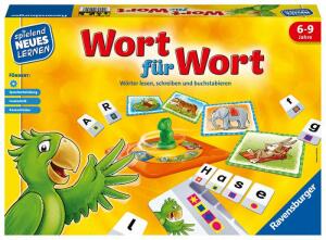 Ravensburger Lernspiel Wort für Wort - Wörter lesen, schreiben und buchstabieren - ab 6 Jahren