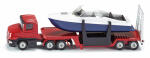 Tieflader mit Boot SIKU 1613