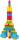 Bausteinebeutel 60 Teile Mega Bloks First Builders - Grundfarben