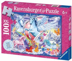 Ravensburger Puzzle XXL 100 Teile Einhörner - Die Schönsten Einhörner - ab 6 Jahren