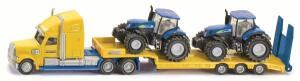Lkw mit New Holland Traktoren
