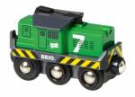 Brio World Batterie Frachtlock grün - ab 3 Jahren