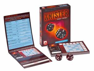 Würfelspiel Knister 1 Block, 2 Würfel