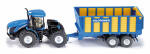 Traktor New Holland Knicklenker mit Silagew.