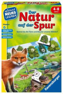 Ravensburger Lernspiel Der Natur auf der Spur - Kennst du die Tiere und Bäume unserer Wälder ? - ab 4 Jahre