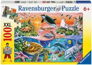 Ravensburger Puzzle XXL 100 Teile Bunter Ozean - ab 6 Jahren