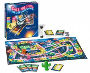 Ravensburger Kinderspiel Nilpferd in der - Achterbahn - ab 10 Jahren