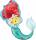 Folienballon SuperShape Little Mermaid