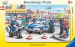 Ravensburger Rahmenpuzzle 15 Teile Polizei - Einsatz der...