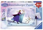 Ravensburger Puzzle 2x24 Teile Frozen - Schwestern...