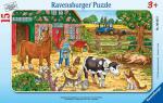 Ravensburger Rahmenpuzzle 15 Teile Bauernhof -...