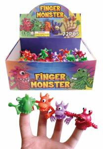 Finger Monster farblich sortiert