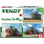Puzzle 3 x 48 Teile Fendt
