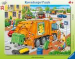 Ravensburger Rahmenpuzzle 35 Teile Müllabfuhr - ab 4...