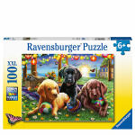 Ravensburger Puzzle 100 Teile Hunde Picknick - ab 6 Jahren