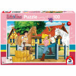 Puzzle 100 Teile Bibi & Tina, Auf dem Martinshof