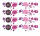 Konfetti 40 Pink 34 g Sparkling Celebration