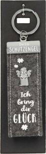 Schlüsselanhänger Filz Schutzengel Ich bring dir - Glück, Glücksfilz, Depesche