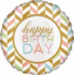 Folienballon Jumbo, 71 cm Pastel Celebration