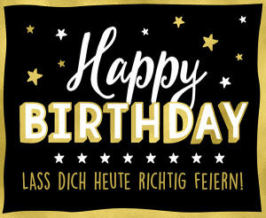 Wunscherfüller Soundbox Happy Birthday - Lass dich richtig feiern