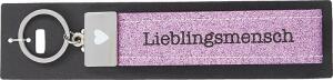 Schlüsselband A - blau Glücksfilz