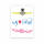 Armband mit Sprüchekarte My friend - fertiges Armband
