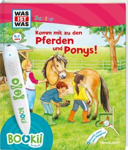 BOOKii WIW Junior Komm mit zu d. Pferden & Ponys - ab 4 Jahren