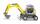 Siku Super Wacker Neuson EW65 Mobilbagger - ab 3 Jahren, 58x144x43mm