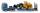Siku Super MAN Tieflader LKW mit JCB Radlader - ab 3 Jahren, 53x198x38mm