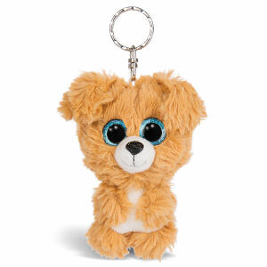 Nici Glubschi Schlenker Hund Lollidog 9cm - Schlüsselanhänger geeignet ab 3 Jahren Oberfläche abwaschbar