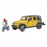 Bruder Jeep Wrangler Rubicon Unlimited - mit Mountainbike...